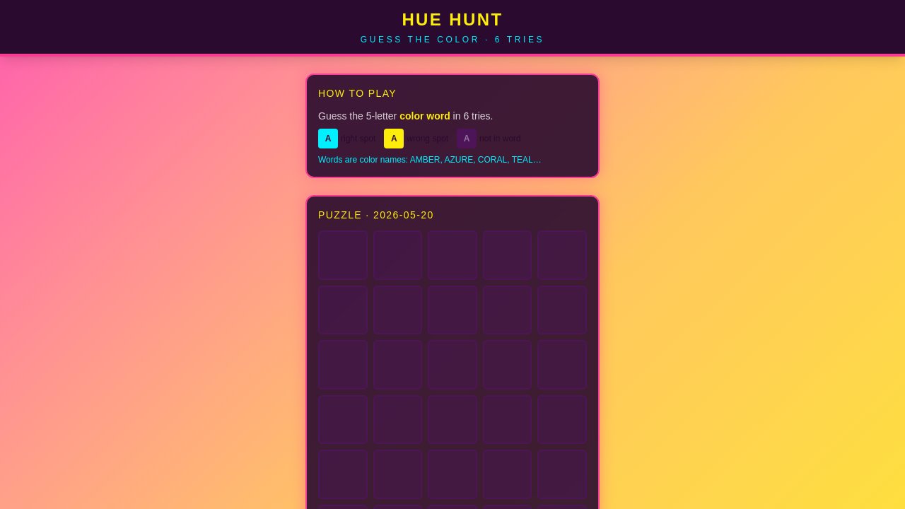Word Guess preview